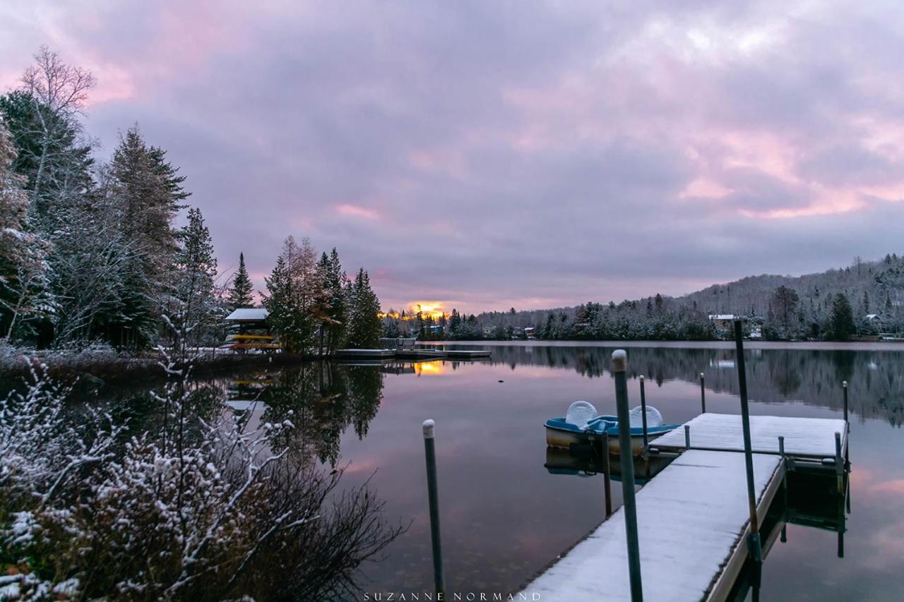 Les Chalets Du Lac Grenier Chertsey Esterno foto