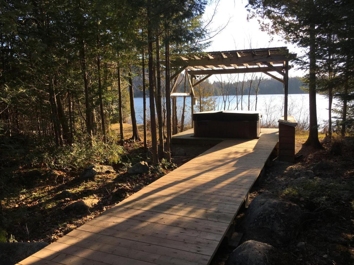 Les Chalets Du Lac Grenier Chertsey Esterno foto