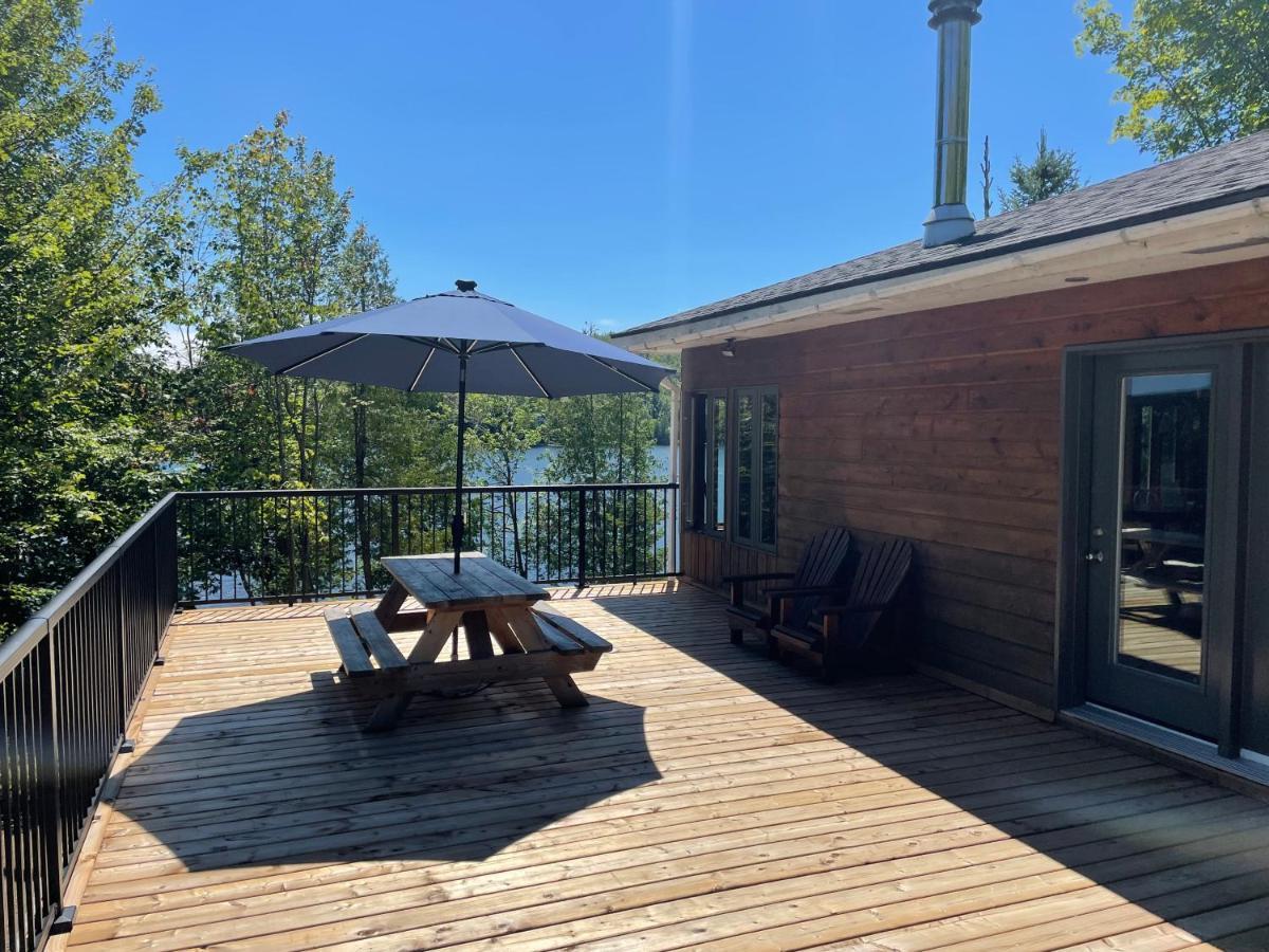 Les Chalets Du Lac Grenier Chertsey Esterno foto