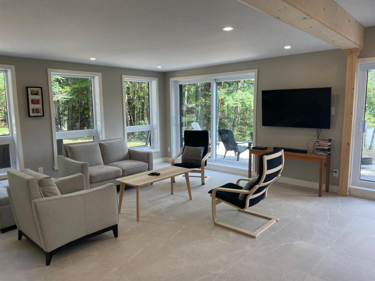 Les Chalets Du Lac Grenier Chertsey Esterno foto
