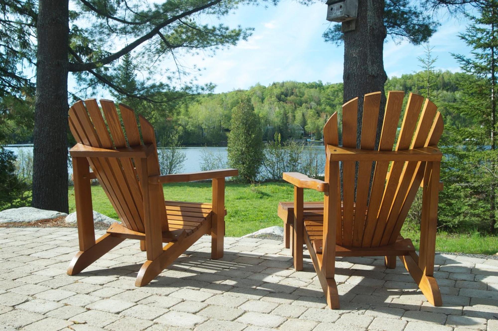 Les Chalets Du Lac Grenier Chertsey Esterno foto